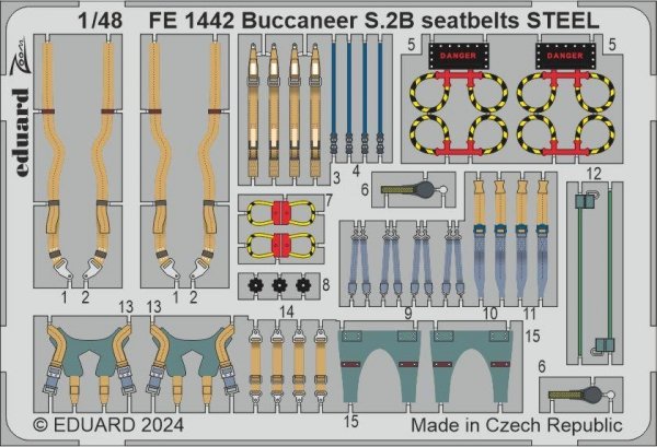 Eduard BIG49415 Buccaneer S.2B Gulf War AIRFIX 1/48