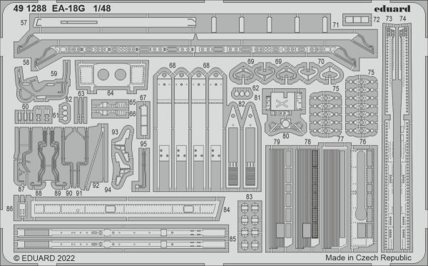 Eduard BIG49347 EA-18G MENG 1/48