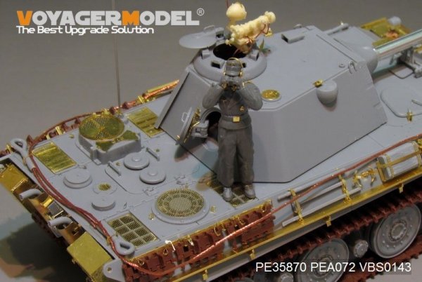 Voyager Model PE35870 WWII German Panther II Prototype Design Plan basic for AMUSING HOBBY 1/35