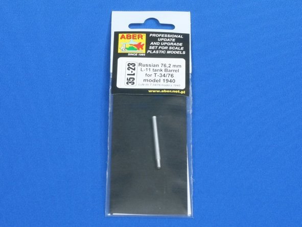 Aber 35L-023 Russian 76,2mm L-11 tank barrel for T-34/76 model 1940 (1:35)