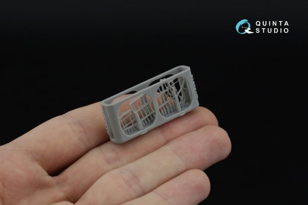 Quinta Studio QT35019 Dodge WC-52 front grille (Zvezda) 1/35