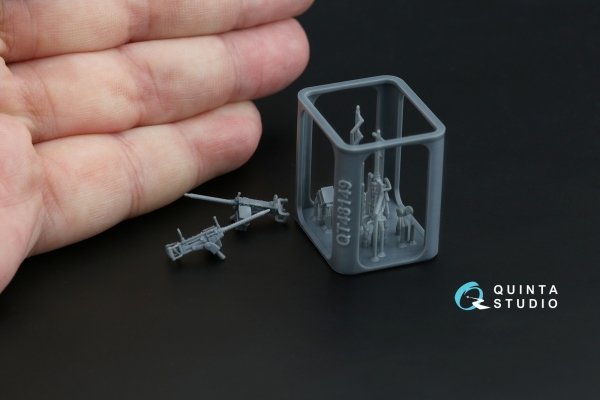 Quinta Studio QT48149 Browning .30 M2 AN (flexible) Machine Gun, 2 pcs (for all kits) 1/48