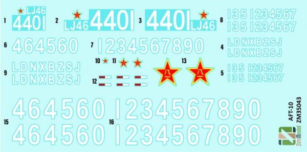 Zimi Model 35043 Chinese PLA AFT-10 Multi-purpose Anti-tank Missile System 1/35