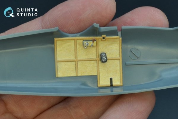 Quinta Studio QD48174 Albatros D.III 3D-Printed &amp; coloured Interior on decal paper (for Eduard kit) 1/48