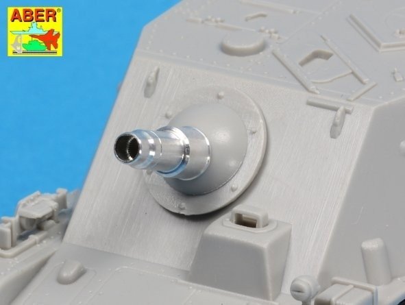 Aber 72L-44 Lufa 15cm StuH 43 do działa pancernrgo Stu.Pz. IV BRUMBAR – późna wersja / German 15cm StuH 43 Barrel for Stu.Pz. IV BRUMBAR – middle/late version 1/72