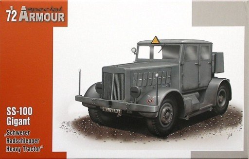 Special Armour 72001 SS-100 Gigant Schwerer Radschlepper/ Heavy Tra. (1:72) 