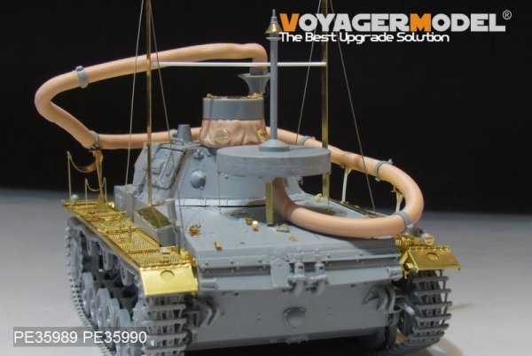 Voyager Model PE35989 WWII German Pz.KPfw.III (T)Ausf.F &quot;Operation Seelowe&quot; Basic For DRAGON 6877/6717 1/35