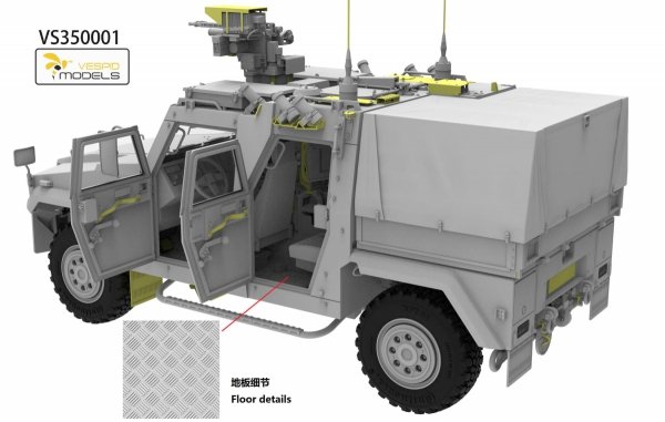Vespid Models VS350001S German Utility Vehicle 2011 Production Eagle IV ( DELUX EDITION ) 1/35