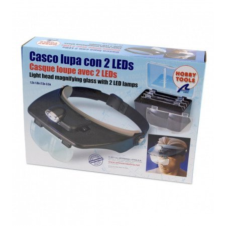 Artesania Latina 27054-1 Okulary powiększające z lampką led