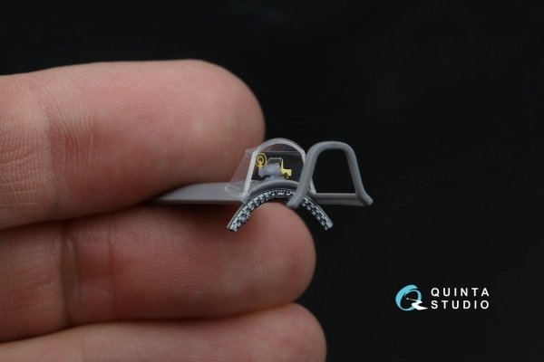 Quinta Studio QT48034 I-16 Detail set: Propeller hub ratchet, Venturi tube, PAK-1 gunsight, OP-1 gunsight (all kits) 1/48