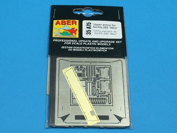 Aber 35A075 Upper armor for Sd.Kfz.250 Neu (1:35)