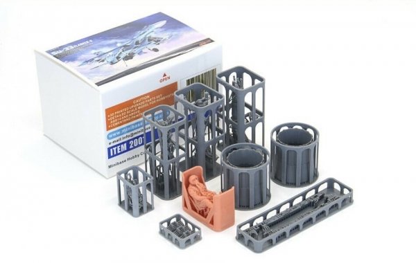 MiniBase 2001 Su-33 Flanker- D 3D print kit upgrade 1/48