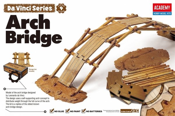 Academy 18153 da Vinci Arch Bridge