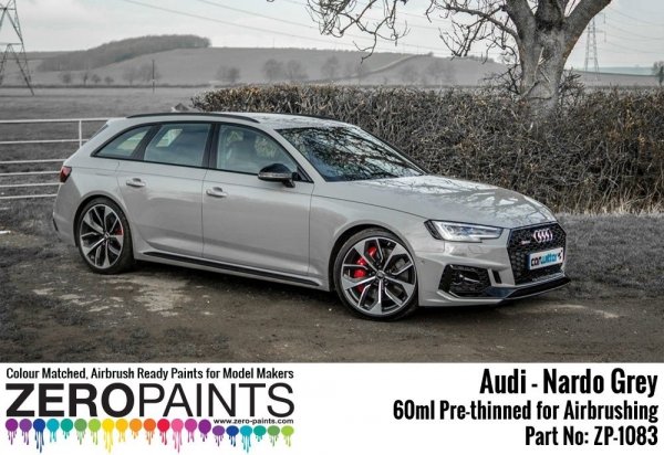 Zero Paints ZP-1083 Audi RS - Nardo Grey Paint 60ml