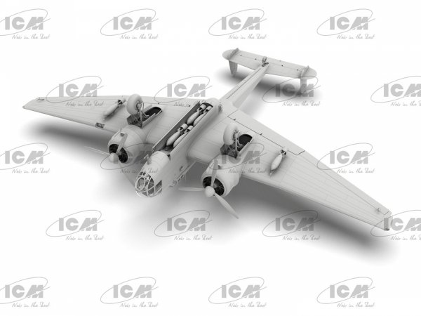 ICM 48352 HP.52 Hampden B.Mk.I WWII British bomber (100% new molds) 1/48