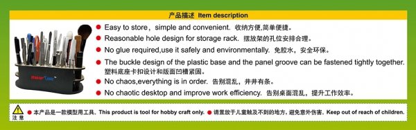 Trumpeter 08035 Model kit tools holder - type B / Uchwyt na narzędzia do modeli - typ B