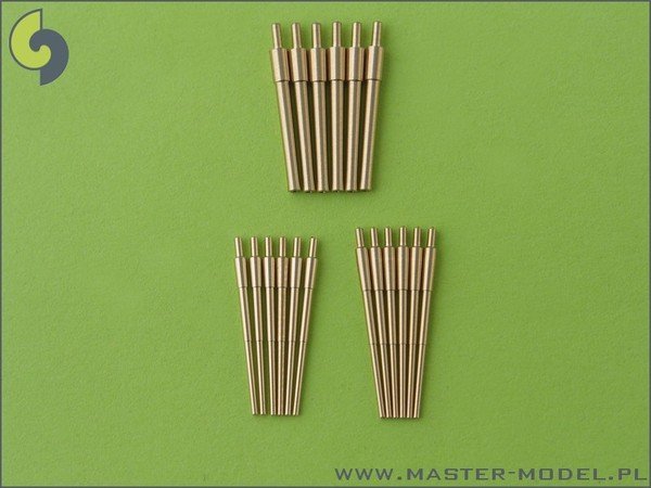 Master SM-350-029 IJN Akagi armament - 20cm (6pcs), 12cm (12pcs) barrels