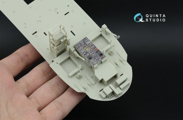 Quinta Studio QDS-35165 HH-60H Rescue Hawk 3D-Printed &amp; coloured Interior on decal paper (Kitty Hawk) (Small version) 1/35