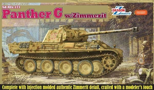 Dragon 6384 Sd.Kfz.171 Panther G w/Zimmerit (1:35)