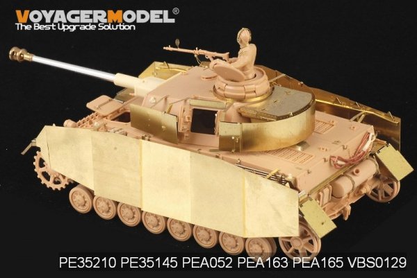 Voyager Model PEA165 WWII German Panzer.IV Ausf.H/J schürzen (For TAMIYA 35209 35181) 1/35
