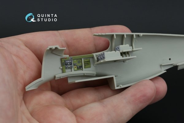 Quinta Studio QD48472 A-36 3D-Printed coloured Interior on decal paper (Accurate Miniatures/Italeri) 1/48