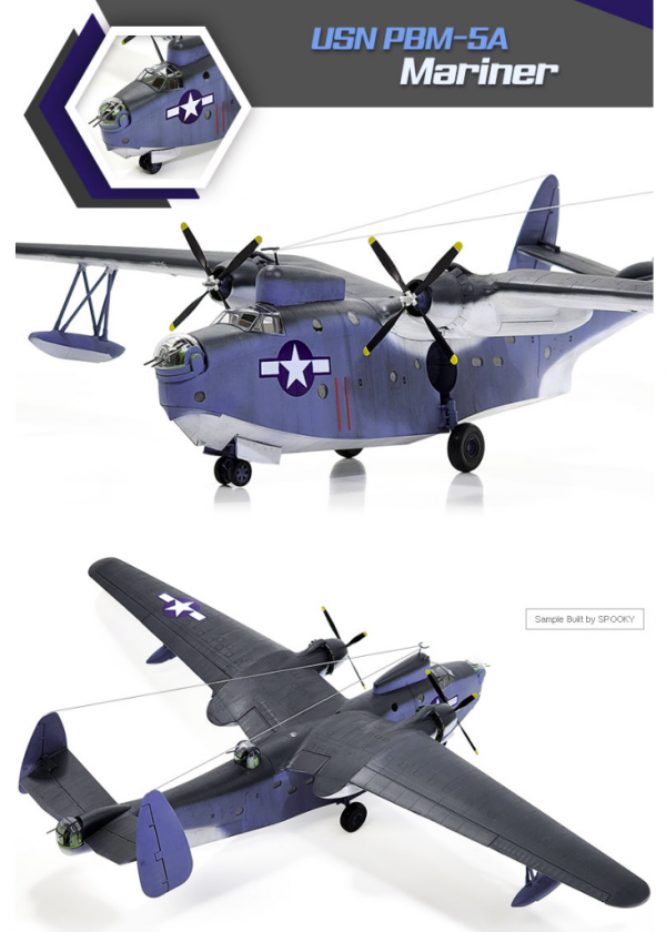 Academy 12586 USN PBM-5A MARINER 1/72