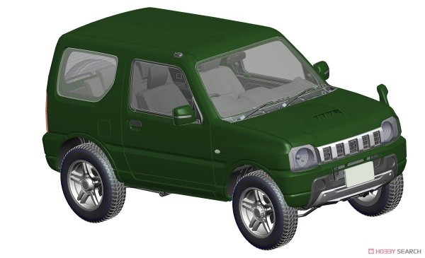 Fujimi 066295 C-NX-13 Jimny JB23 Land Venture (Cool Khaki Pearl Metallic) 1/24