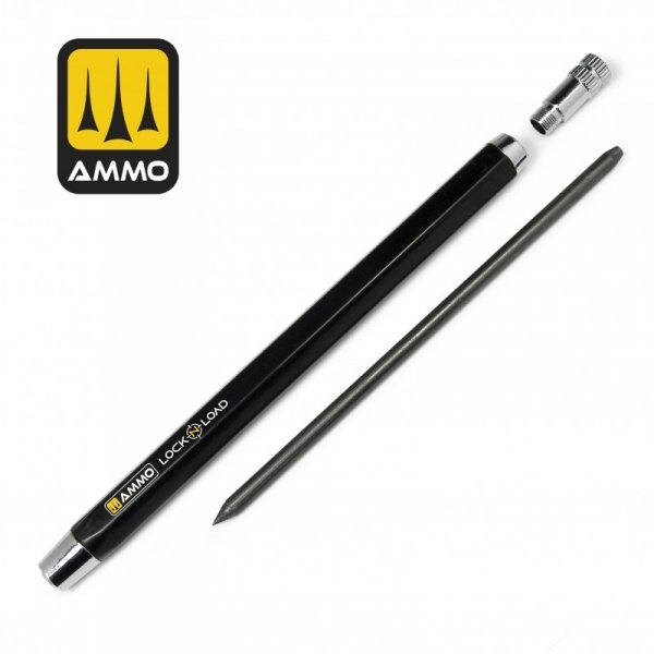 AMMO of Mig Jimenez 8349 Lock 'N Load - Weathering Rechargable Technical Pencil