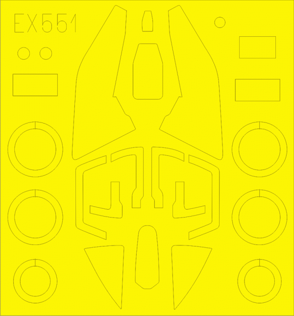 Eduard EX551 Su-17 M3/ M4 KITTY HAWK 1/48