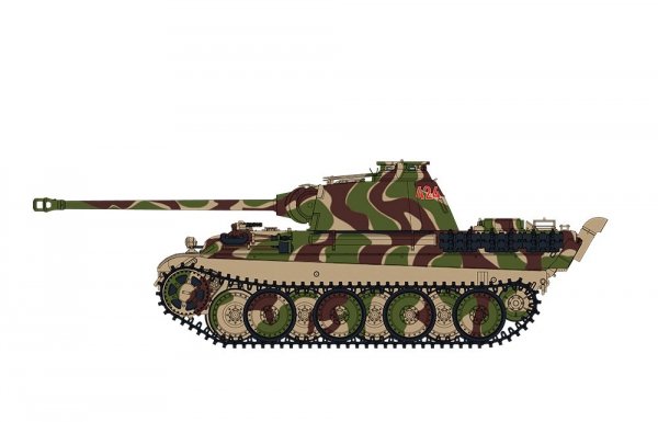 Meng Model TS-052 German Medium Tank Sd.Kfz. 171 Panther Ausf.G Early/Ausf.G with Air Defence Armor 1/35
