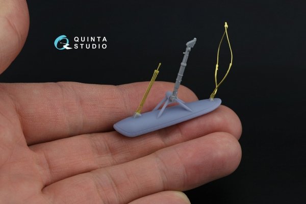 Quinta Studio QT48037 I-16 Ski landing gear (Non-retractable version) (all kits) 1/48