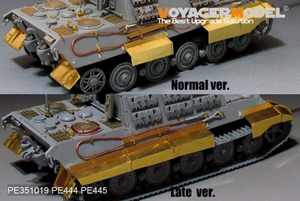 Voyager Model PE351019 WWII German Jagdtiger Hensehel Basic For TAKOM 8001 1/35