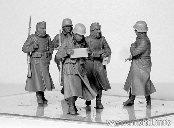 Master Box 35103 German Infantry (1941-1945) Cold Wind (1:35)