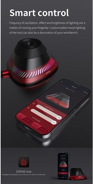 DSPIAE MS-02 Portable Vibrating Paint Oscilatting Stirrer