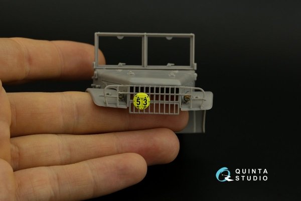 Quinta Studio QD35061 Dodge M37 3D-Printed &amp; coloured Interior on decal paper (Roden) 1/35