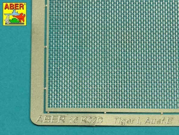 Aber 16056 Dodatkowe drobnooczkowe siatki do Tiger I 1/16