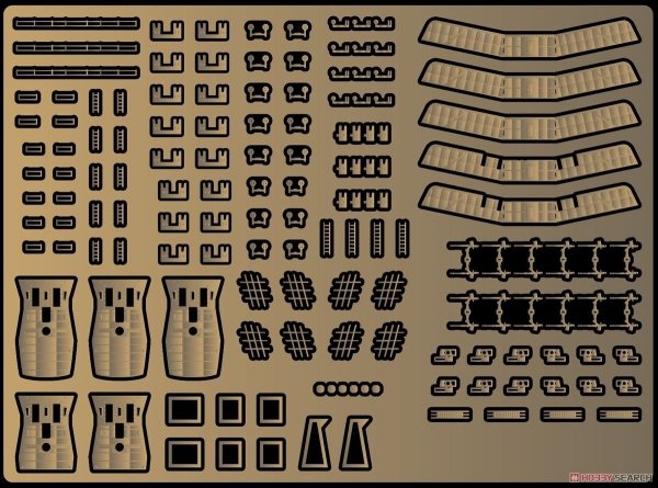 Fujimi 433172 TOKU-99 EX-1 Photo-Etched Parts for IJN Heavy Cruiser Ibuki 1/700