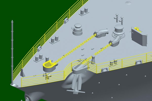 I Love Kit 62009 USS Oscar Austin DDG-79 1/200