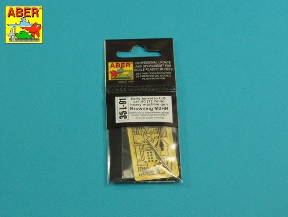 Aber 35L-091 Early barrel to U.S. cal .50 (12,7mm) heavy machine gun Browning M2 HB 1/35