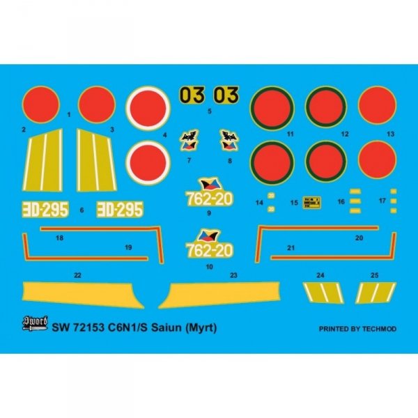 Sword 72153 Nakajima C6N1/S Myrt 1/72
