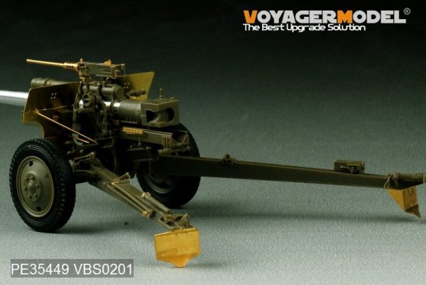 Voyager Model PE35449 WWII US 3inch M5 ATG/w M1 or 105mm Howitzer M2A1Carriage 2in1 For AFV CLUB 35S64 and 35160 1/35