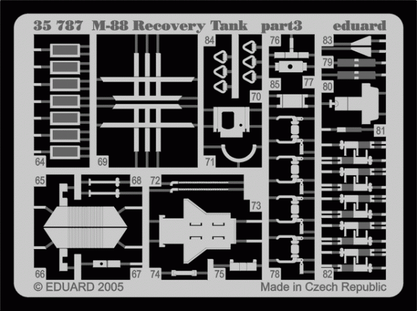Eduard 35787 M-88 Recovery Tank AFV Club
