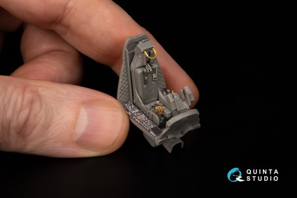 Quinta Studio QD48528 A-4M late 3D-Printed &amp; coloured Interior on decal paper (Magic Factory) 1/48