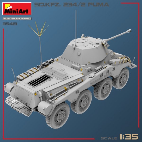 MiniArt 35419 SD.KFZ.234/2 PUMA 1/35