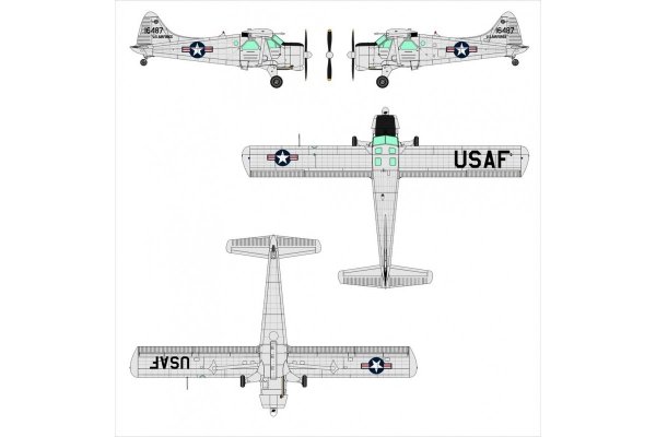 Dora Wings 48059 L-20A/U-6A Beaver 1/48