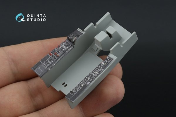 Quinta Studio QDS-32246 F-104A 3D-Printed &amp; coloured Interior on decal paper (Italeri) (Small version) 1/32