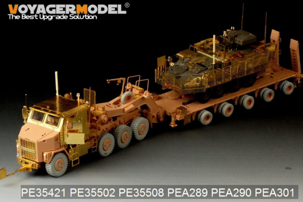 Voyager Model PE35508 Modern U.S. M1070 Truck Tractor Amour Cabin basic For HOBBYBOSS 85502 1/35