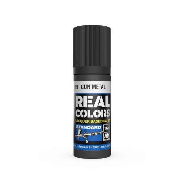 AK Interactive RC819 Gun Metal 17 ml