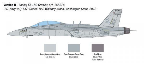 Italeri 2824 EA-18G Growler 1/48