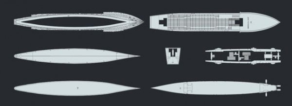 FlyHawk Model FH1122 HMS Hermes 1942 1/700